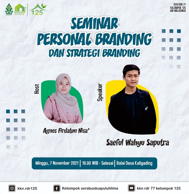Seminar Personal Branding dan Strategi Branding