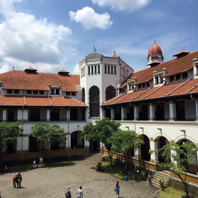 Ilustrasi Lawang Sewu, Semarang. Doc: Alfaddillah