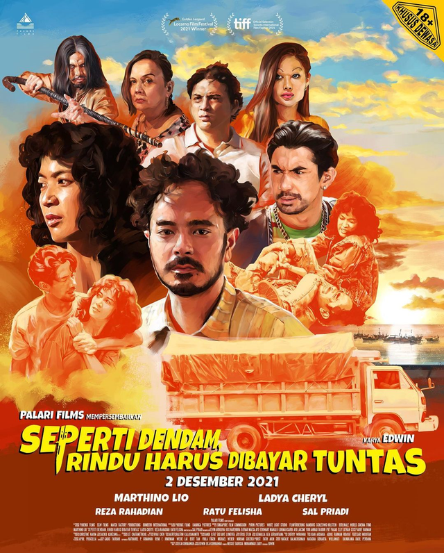 Film Seperti Dendam, Rindu Harus Dibayar Tuntas. Foto: Instagram/@palarifilms