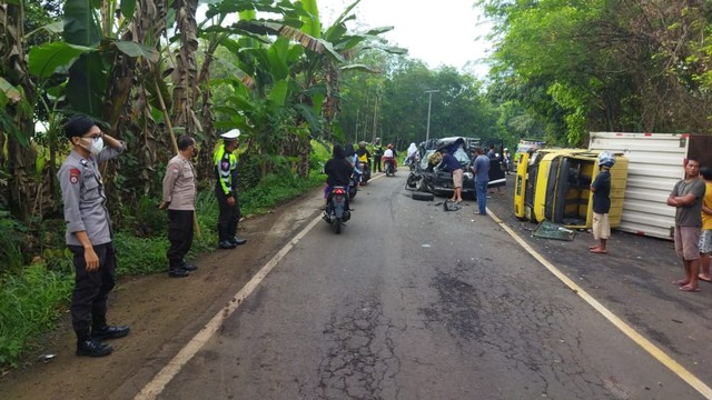 Kecelakaan di Way Kanan Libatkan 2 Kendaraan, 1 Sopir Tewas di Tempat (1)