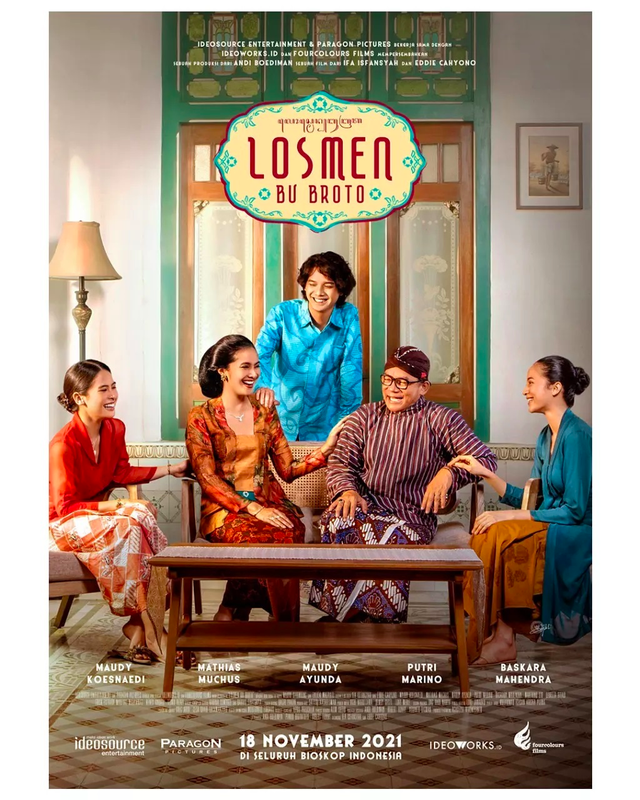 Film Losmen Bu Broto tayang hari ini di bioskop. Foto: Instagram Instagram @losmenbubroto.