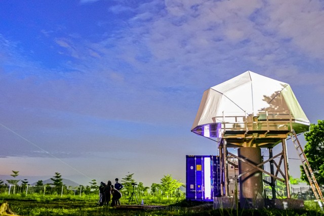 Terinstal, Teleskop Robotik Pemantau Bulan Internasional Itera Mulai Beroperasi (2)