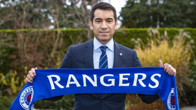 Giovanni Van Bronckhorst, pelatih Rangers. Foto: Rangers FC