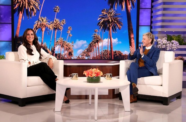 Meghan Markle di Acara The Ellen DeGeneres Show Foto: Instagram @theelllenshow