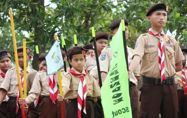 Pramuka di Indonesia. Sumber: Kumparan