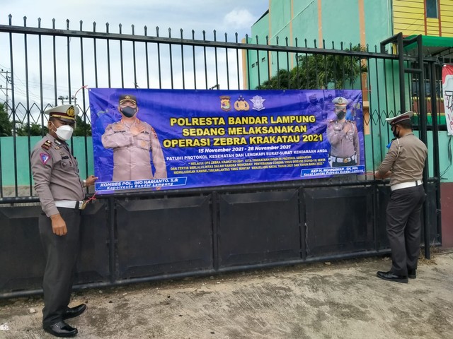 Ini Hasil Ops Zebra Krakatau 2021 di Bandar Lampung dalam Sepekan (4)