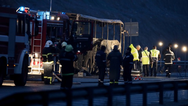 Kecelakaan Bus di Bulgaria, 45 Orang Tewas (33648)