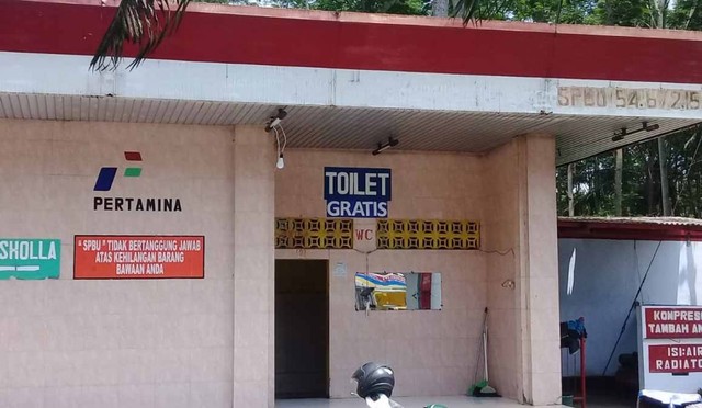 Toilet SPBU di Probolinggo kini digratiskan pasca kedatangan Menteri BUMN Erick Thohir