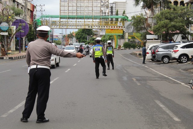 Kanalisasi Lalu Lintas Diberlakukan di Kota Bandar Lampung, Ini Lokasinya (1)