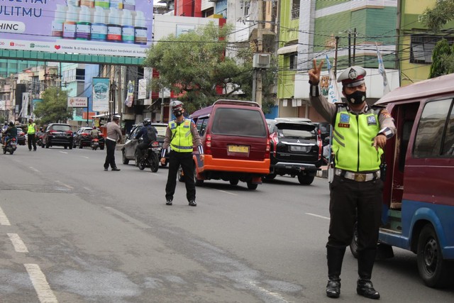 Kanalisasi Lalu Lintas Diberlakukan di Kota Bandar Lampung, Ini Lokasinya (2)