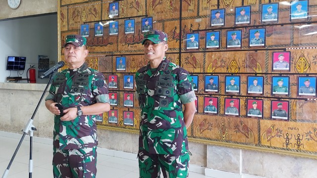 Kepala Staf TNI Angkatan Darat (KSAD), Jenderal TNI Dudung Abdurachman saat berada di Kodam XVII Cenderawasih. (BumiPapua.com/Qadri Pratiwi)