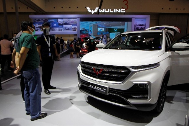 Wuling Almaz di GIIAS 2021. Foto: Dok. Istimewa