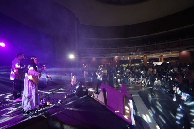 Manjakani tampil di konser Pontianak Peduli. Foto: Banyu Susanto/Hi!Pontianak