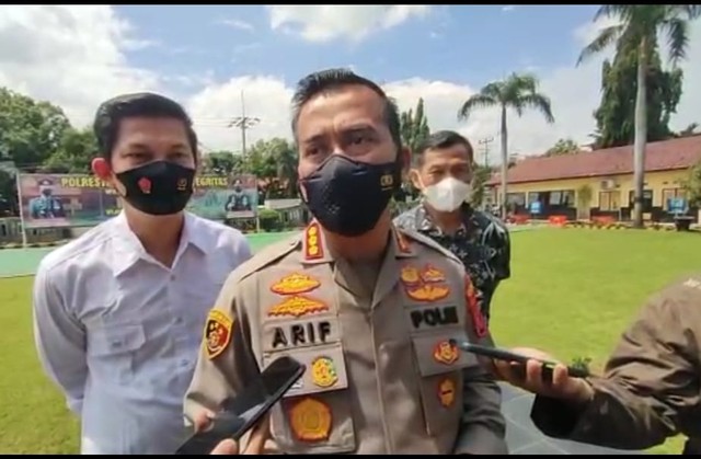 Kapolresta Cirebon Kombes Pol. Arif Budiman.(Juan)