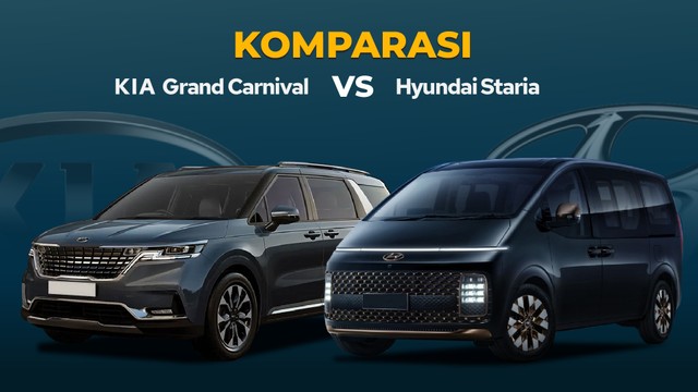 Duel Menarik Kia Grand Carnival vs Hyundai Staria, Mana yang Lebih Kompetitif? (398361)