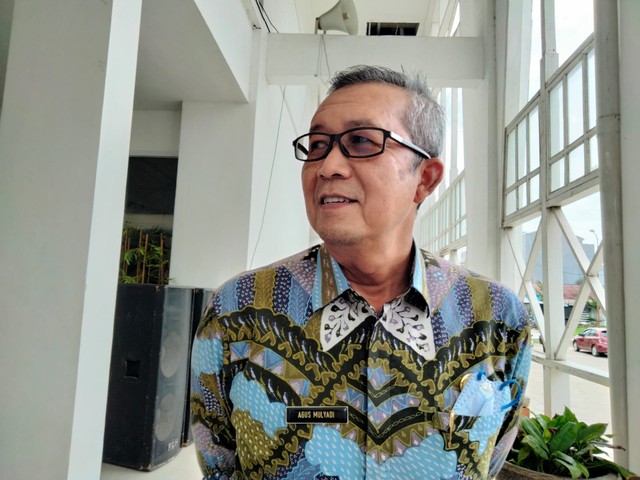 Sekretaris Daerah Kota Cirebon Agus Mulyadi.(Juan)