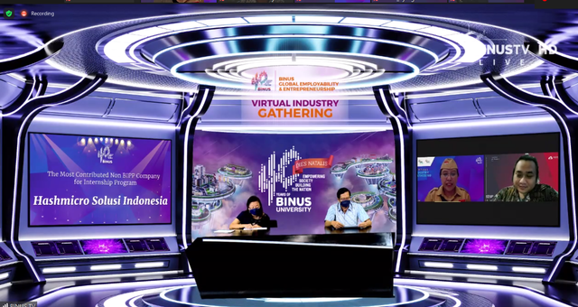 Binus beri HashMicro Penghargaan “The Most Contributed Non BIPP Company” (20181)