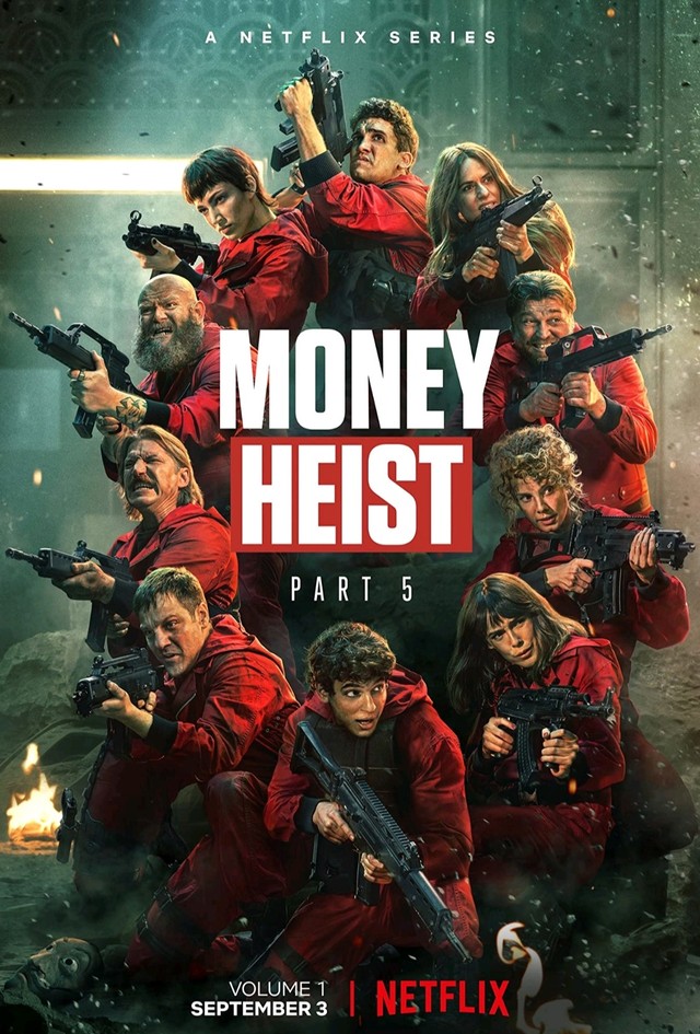 Money Heist Part 5 bagian kedua akan sajikan penghormatan terakhir bagi para tokoh. Foto: Netflix