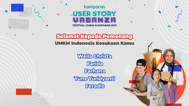 Pemenang USV UMKM Indonesia Kesukaan Kamu Foto: Syihan Rama