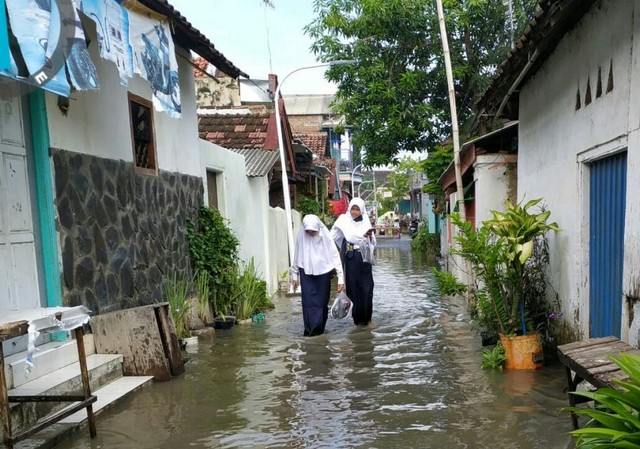 Hujan Deras di Kota Pasuruan, 420 KK Terendam Banjir