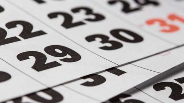 Ilustrasi kalender. Foto: Shutterstock.