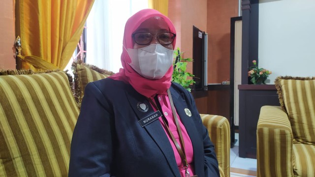 Panitra Muda Hukum Pengadilan Tinggi Agama Sulteng, Nur Anah. Foto : Miftahul