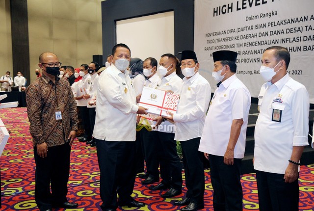 Gubernur Lampung Minta Pemanfaatan APBD dan APBN Secara Hati-hati