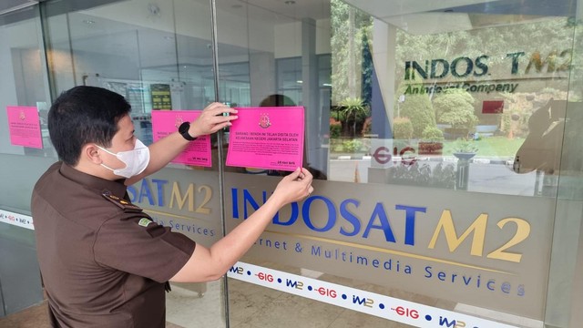 Kejaksaan Negeri Jakarta Selatan eksekusi sejumlah aset sebagai pembayaran uang pengganti kasus korupsi PT IM2. Foto: Kejaksaan
