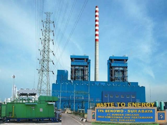 PLTSa Benowo di Surabaya. Foto: Istimewa