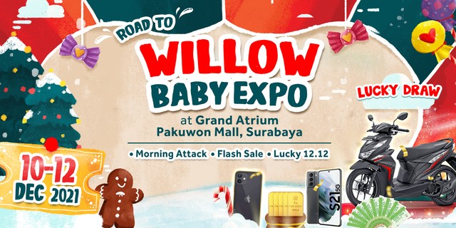Cuma di Willow Baby Expo, Belanja Produk Bayi Pulang Bawa 2 Mobil Brio