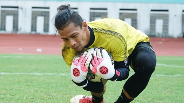 Kiper PSIS, Jandia Eka Putra. Foto: instagram.com/jandiaekaputra