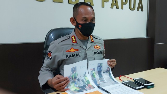 Kabid Humas Polda Papua, Kombes Pol AM Kamal. (BumiPapua.com/Qadri Pratiwi) 