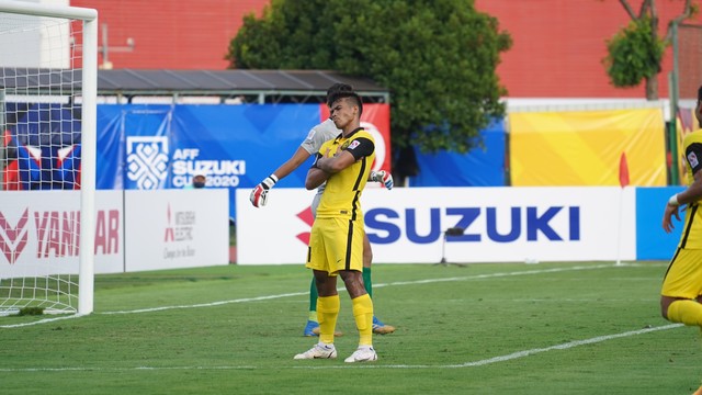 Pemain Malaysia saat melawan Kamboja di AFF Suzuki Cup. Foto: AFF Suzuki Cup