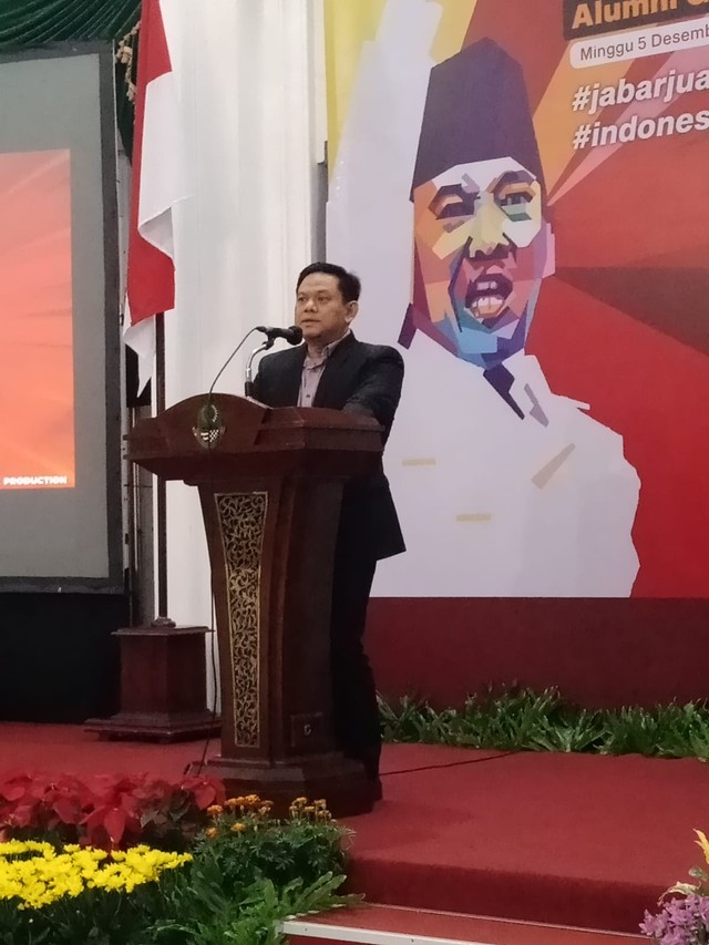 Ketua Persatuan Alumni Gerakan Mahasiswa Nasional Indonesia Jawa Barat, Abdy Yuhana. (Istimewa)
