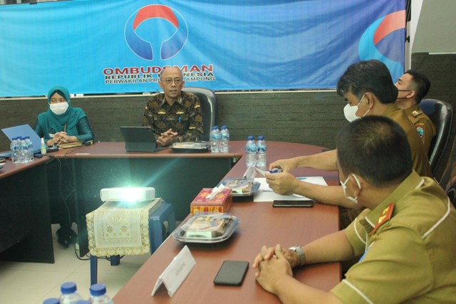 Ombudsman Lampung Soroti Pelayanan Vaksin COVID-19 dan Manajemen Limbah B3 (1)