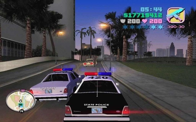 Pin de Damrong Jaiaree em GTA - Vice city PSP