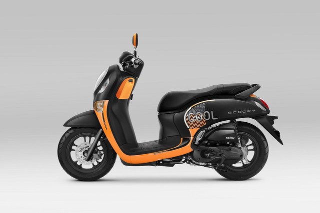 Honda Scoopy mendapat penyegaran baru di akhir 2021. Foto: dok. AHM