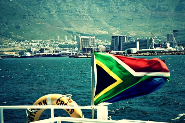 Ilustrasi bendera Afrika Selatan. Dokumentasi Foto: Pixabay. 