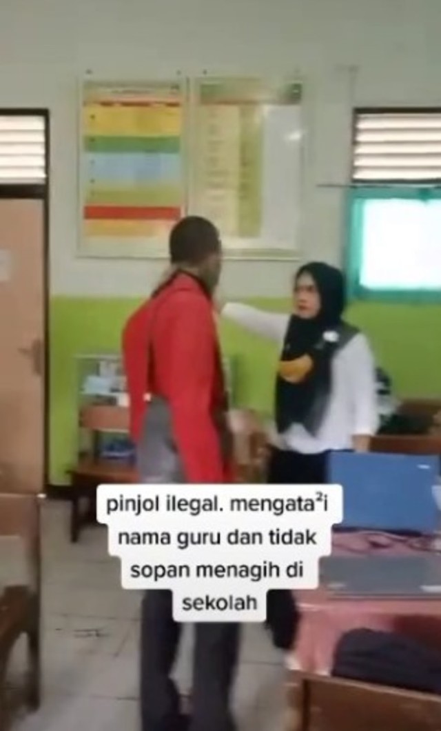 Debt Collector Pinjol Tagih Utang Guru ke Sekolah, Siswa Sampai Nangis Ketakutan (306542)