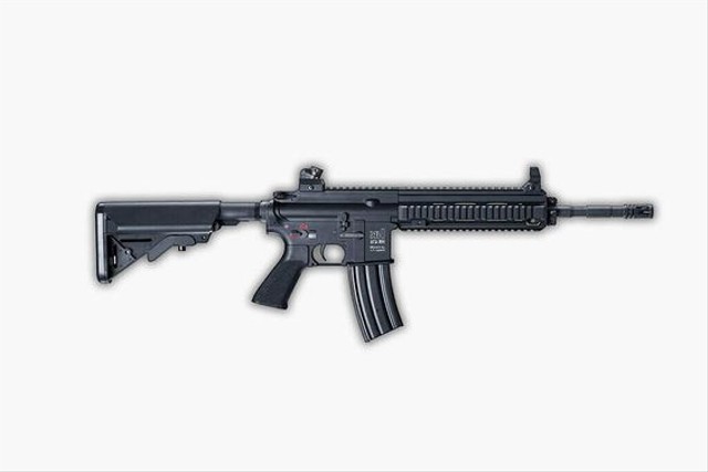 Foto Assault Rifle tipe M416. (sumber:pinterest/ourswideweb)