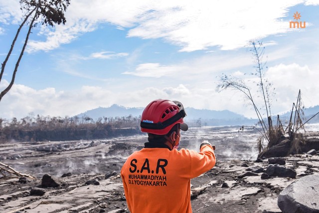 Relawan MDMC Meninjau Lokasi terdampak Erupsi Gunung Semeru
