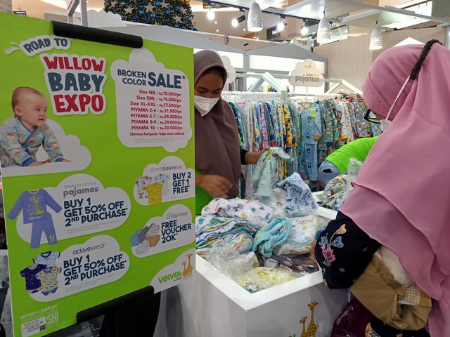 Meriah! Hari Pertama Road to Willow Baby Expo di Surabaya Ramai Pembeli