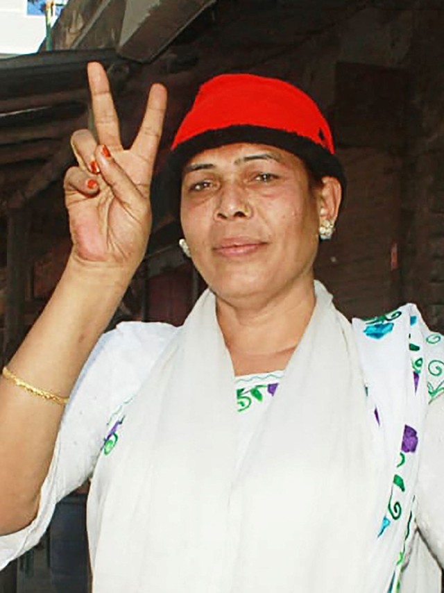 Nazrul Islam Ritu, walikota transgender baru terpilih di Bangladesh.  Foto: AFP