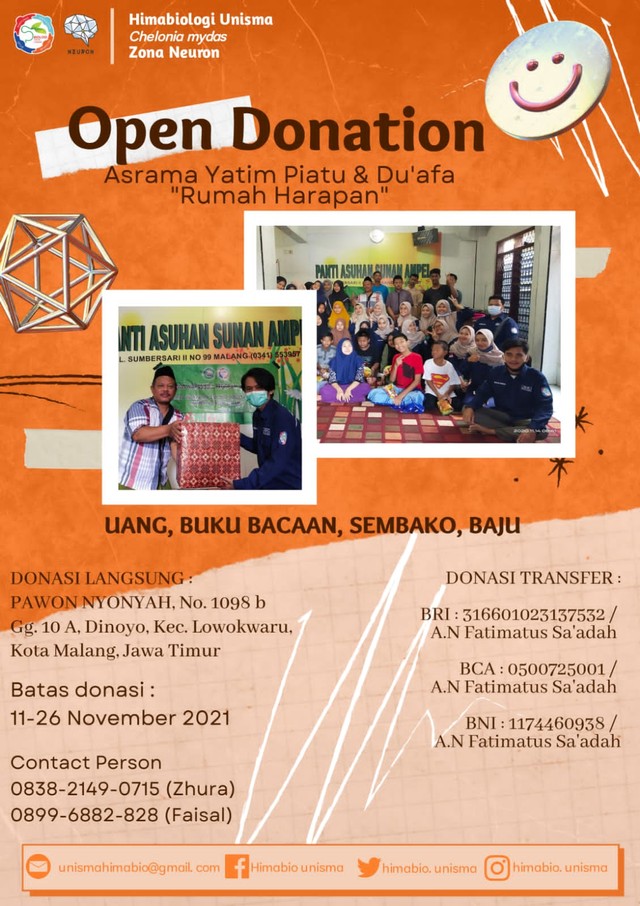 Flyer/Pamflet Biology On Generation Social Hima Biologi Universitas Islam Malang