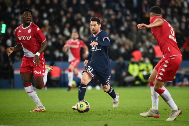 Hasil Liga Prancis: Lionel Messi Sumbang Assist, PSG Hajar Monaco