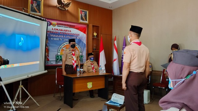 Kwarcab Kabupaten Bogor Gelar Lokakarya Wawasan Kebangsaan Bagi Anggota Pramuka. (Kominfo Kwarcab Bogor)