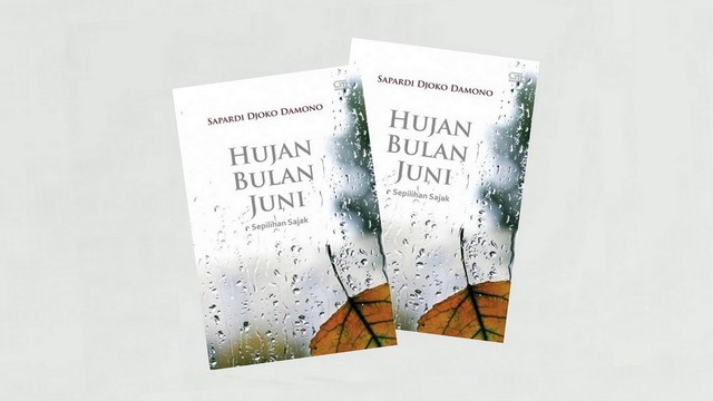 Ilustrasi: Cover buku Hujan Bulan Juni, karya Sapardi Djoko Darmono. (istimewa)