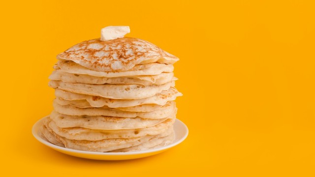 7 Ide Sajikan Pancake Super Gemas untuk Anak. Foto: Shutterstock