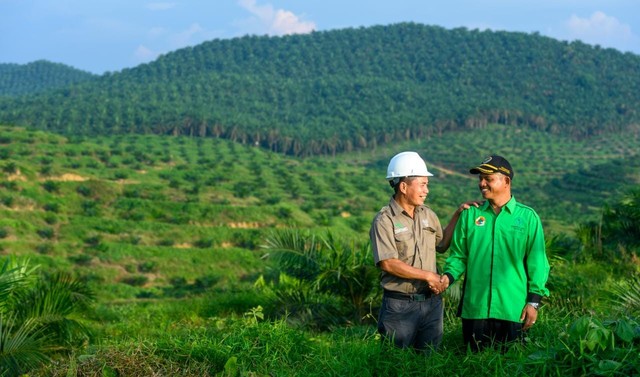 Komitmen keberlanjutan yang telah dilaksanakan Asian Agri dengan petani. Foto: Jambikita.id