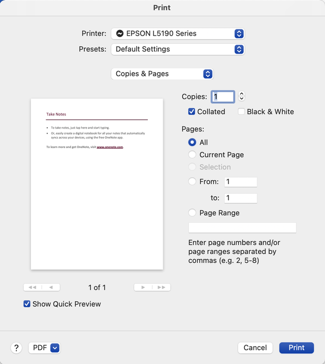 Ctrl P, Shortcut Key untuk Memunculkan Kotak Dialog